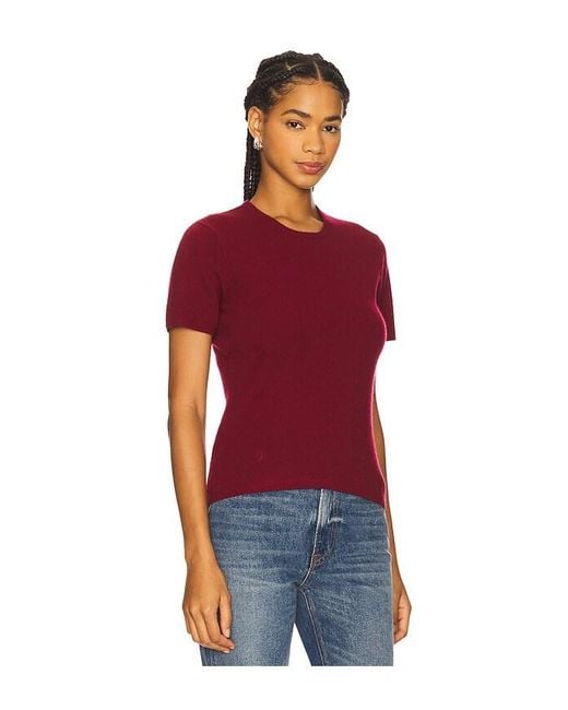 THE GARMENT Como ニットTシャツ Red