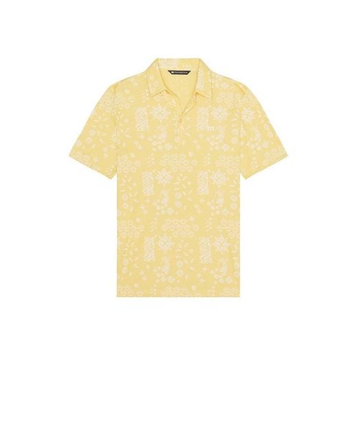 Travis Mathew Polohemd Inbound Plane in Yellow für Herren