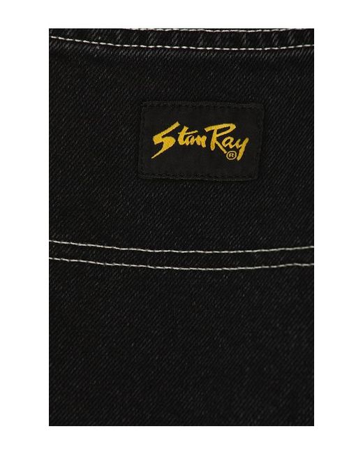 Stan Ray Black Wide Shorts for men