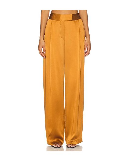The Sei Orange Relaxed Trouser