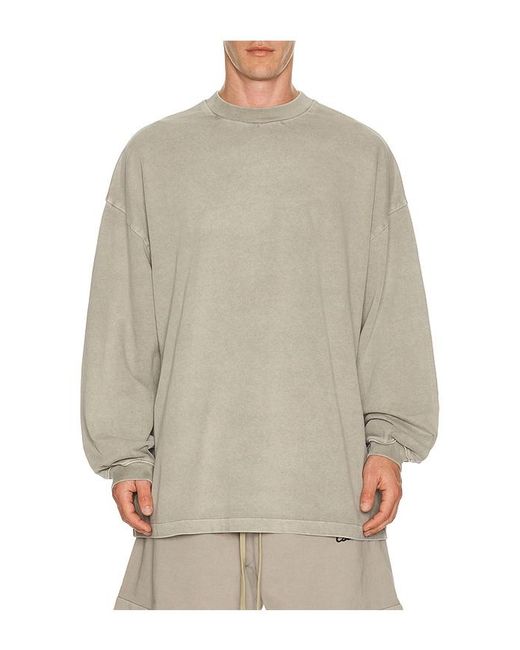 Fear Of God Natural Signature 90's Long Sleeve Tee for men