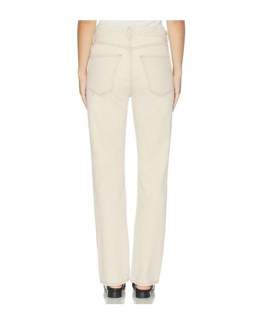 Agolde White Lana Jean