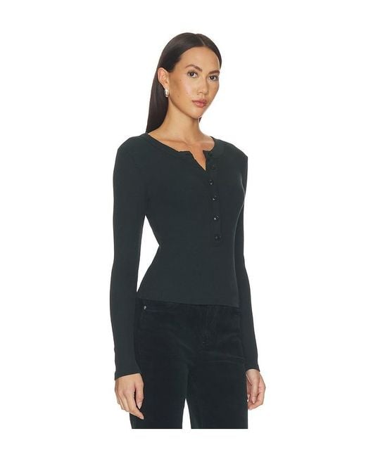 Citizens of Humanity Black Varra Henley