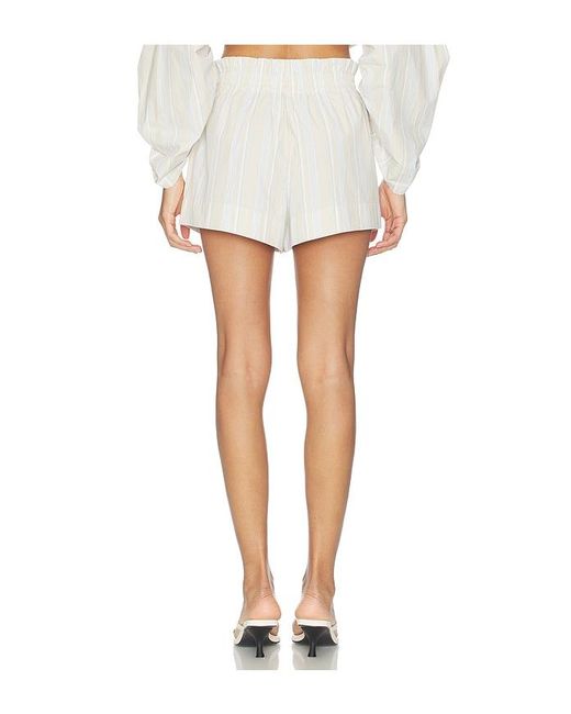 Hevron White Mira Short