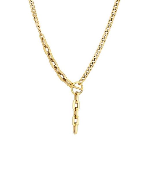 BRACHA Metallic York Lariat Necklace