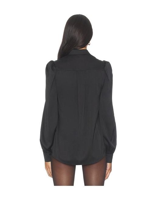 Generation Love Black Arly Bow Blouse
