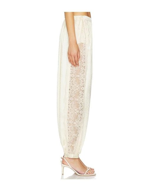 Sea White Ethel Solid Bloomer Pants