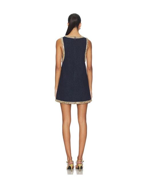 retroféte Blue Dorte Dress