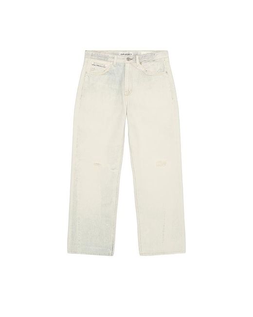 Our Legacy White Third Cut Denim Jean for men