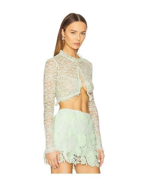 AKNVAS White X Revolve Dylan Longsleeve Top
