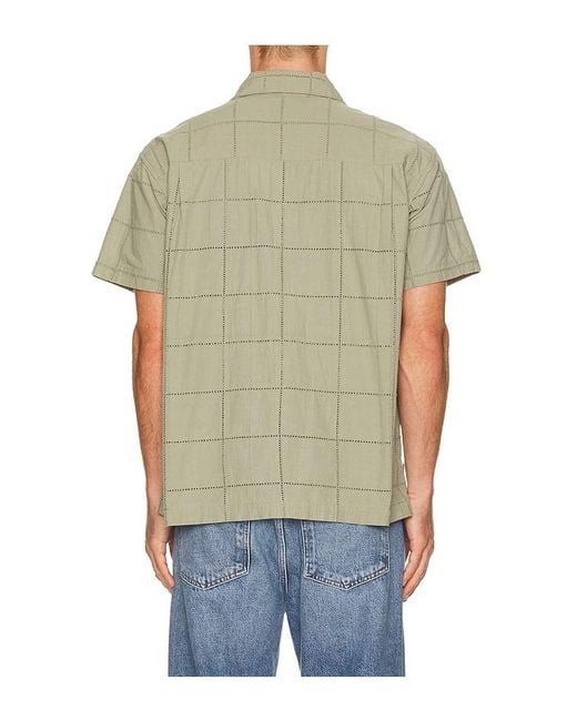 Obey Green Angelo Woven Shirt for men
