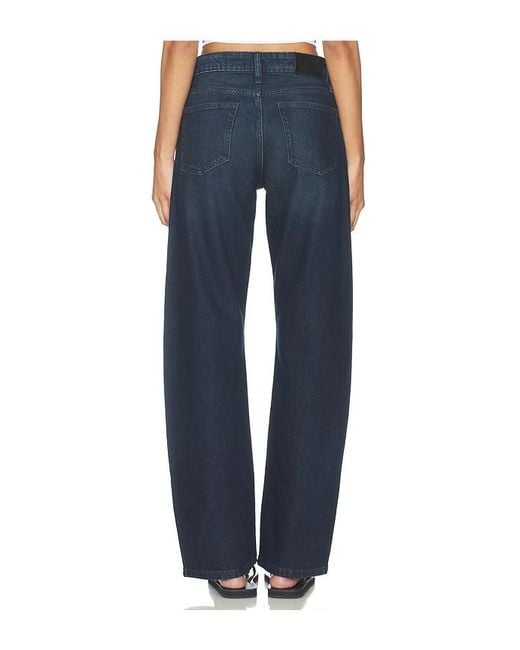 EB DENIM Blue Alida Loose Bowed