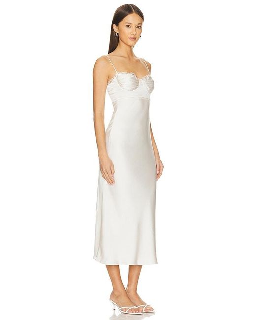 Astr White Florianne Dress