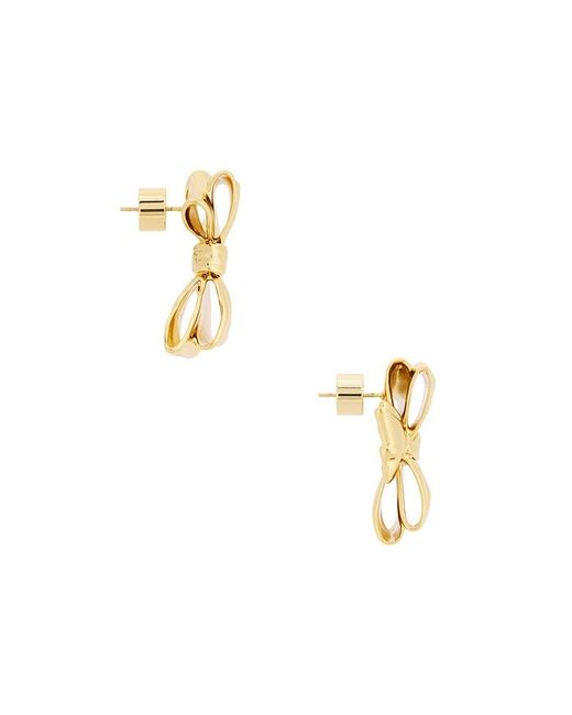 Jennifer Fisher Metallic Small Bow Earrings