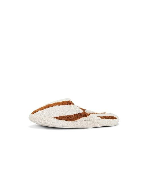 Parachute Metallic Terry Stripe Slippers. Also