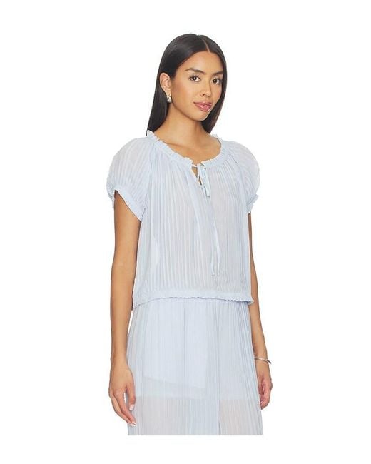 Steve Madden White Theodora Top