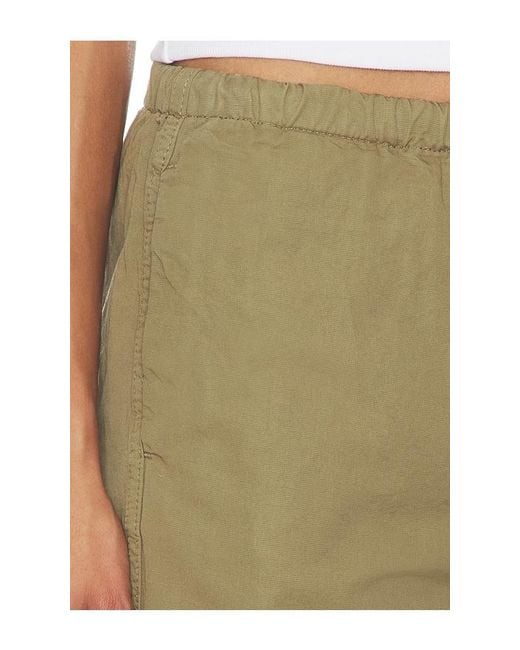 GRLFRND Green Kacey Pull On Wide Leg