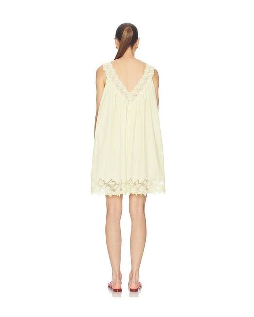 Helsa Multicolor Mini Dress With Lace