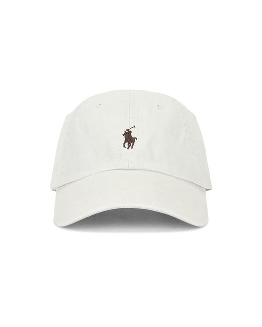 Polo Ralph Lauren White Chino Sport Cap for men