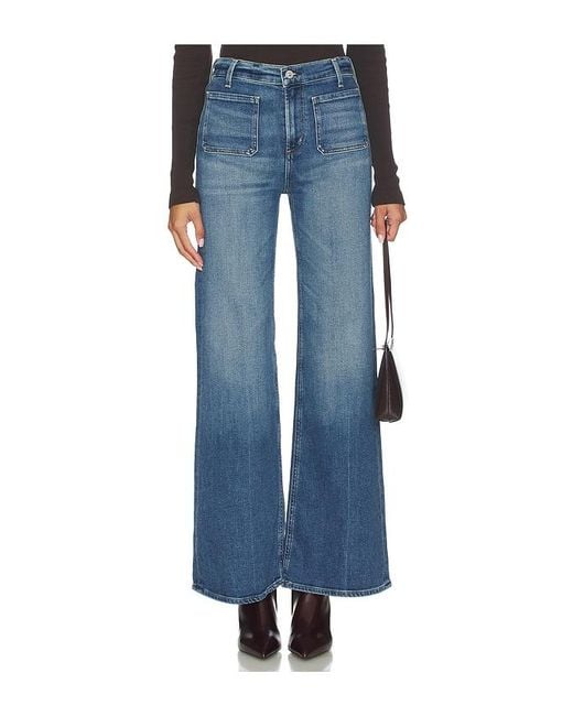 Citizens of Humanity Blue Kimberly Patch Pocket Flare Jeans
