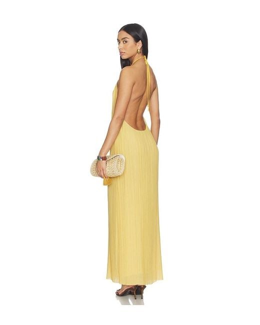 Nbd Metallic Kusum Maxi Dress