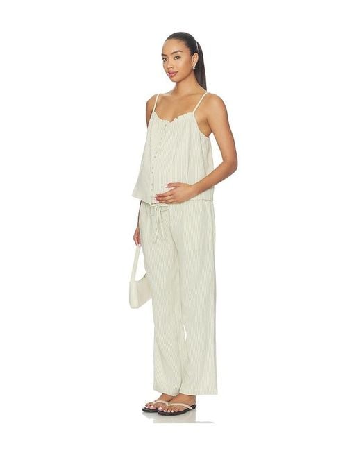HATCH White The Isla Nursing Top