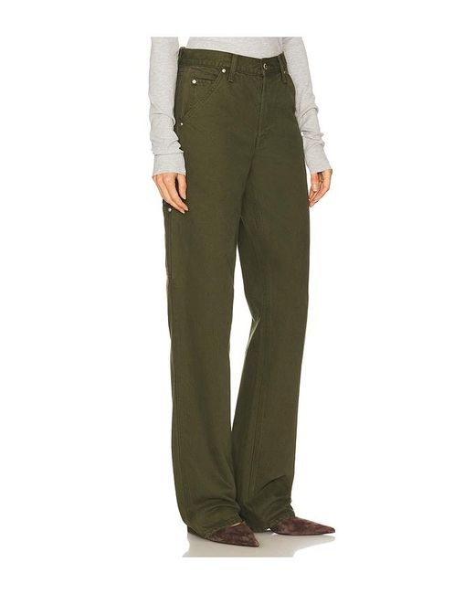 GRLFRND Green Bella Low Rise Boyfriend Utility