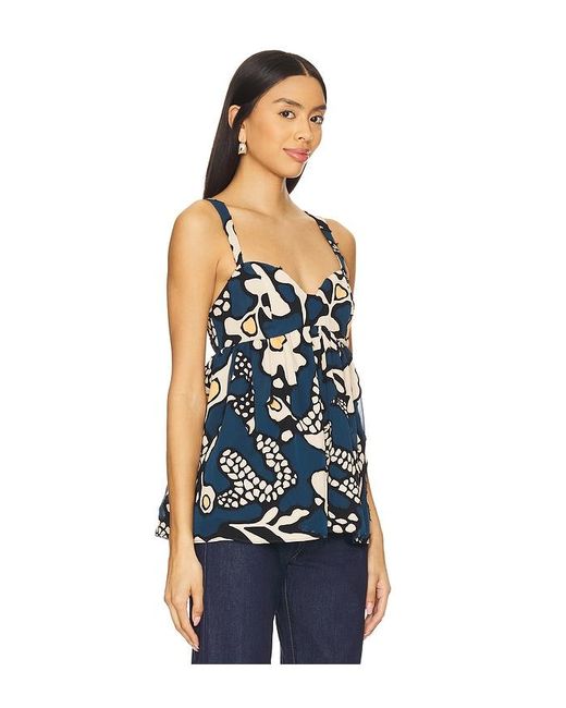 Ulla Johnson Blue Emira Tunic
