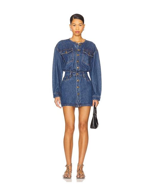 Blank NYC Blue Kleid