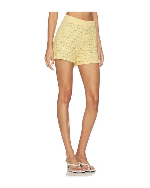 Barefoot Dreams Natural Tulip Pointelle Short
