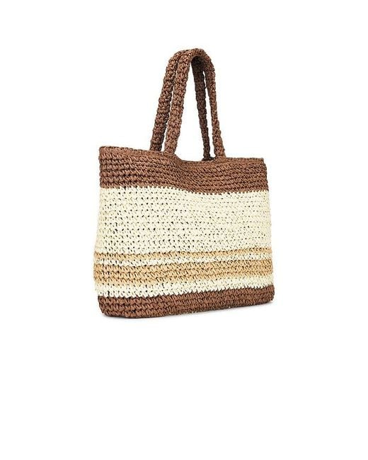 Nikki Beach Natural Amalfi Tote Bag