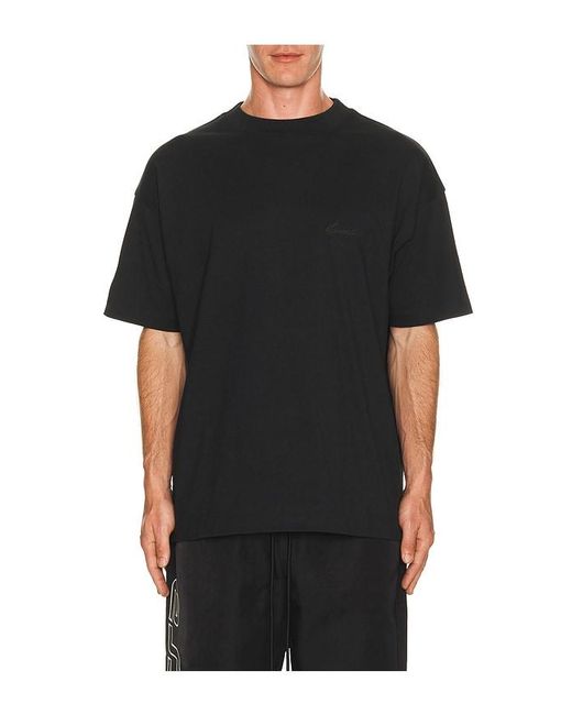 Fear Of God Black Classic Short Sleeve Tee for men