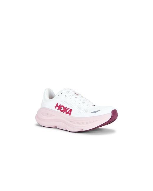 Hoka One One Pink Bondi 9 Sneaker