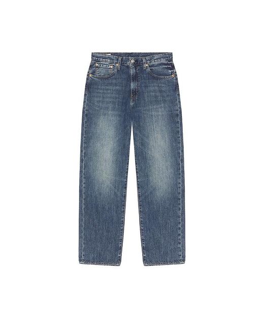 Levi's Blue 568 Loose Straight Jeans for men