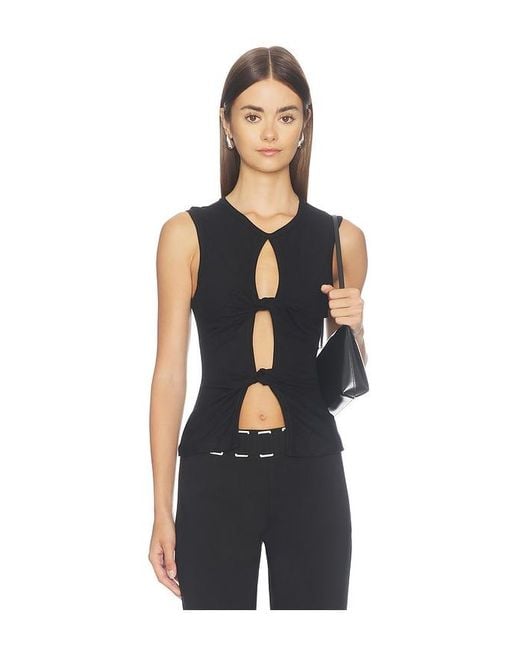 superdown Blue Chase Twisted Top