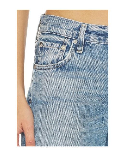 Citizens of Humanity Blue Faye Vintage Straight Jeans