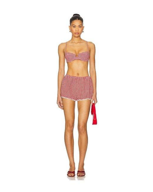 Lovers + Friends Multicolor Shorts Ruby