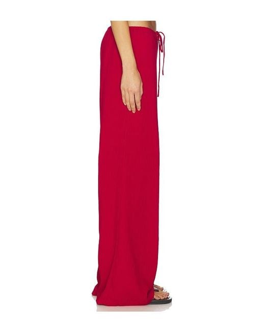 SOVERE Red Aine Pants