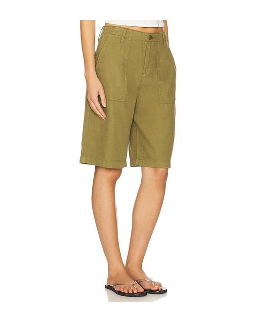 GOOD AMERICAN Green Shorts Lite