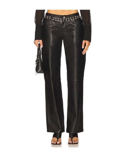 Miaou Black Josephina Pant