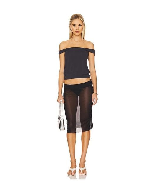 geel Black Wilson Top