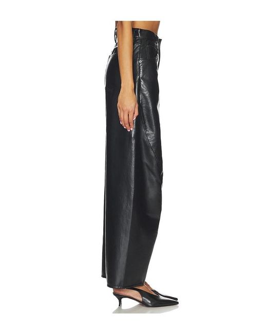 Agolde Black Twist Wide Leg