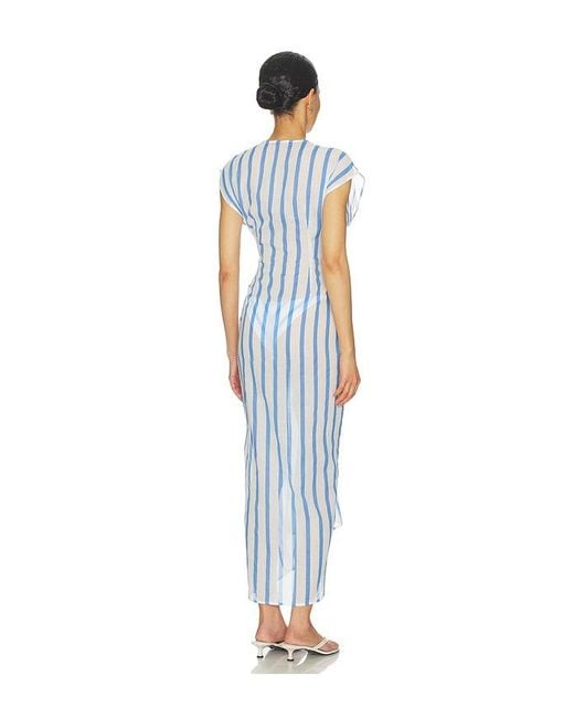 ViX Blue Sasha Long Cover Up