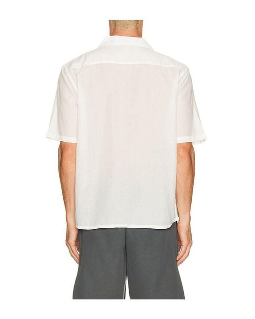 AllSaints White Monument Shirt for men