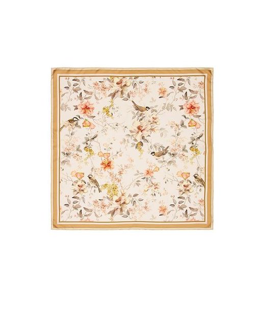 Zimmermann Natural Accessoires Printed Silk Square