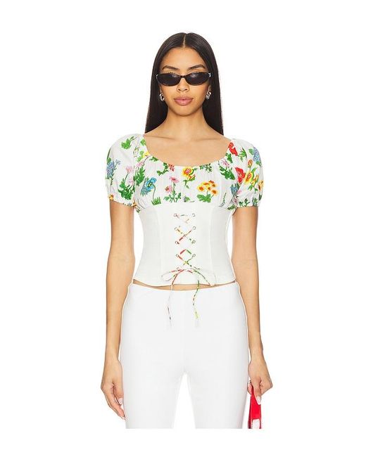Tyler McGillivary White Uma Top