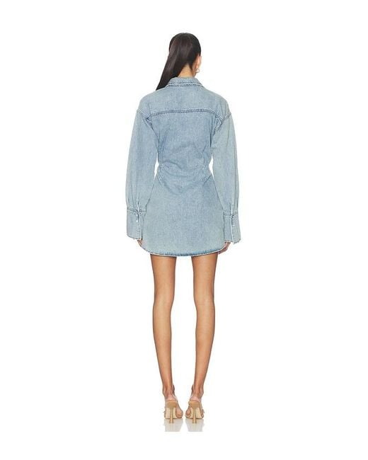 FAVORITE DAUGHTER Blue The Eyes On Me Dress