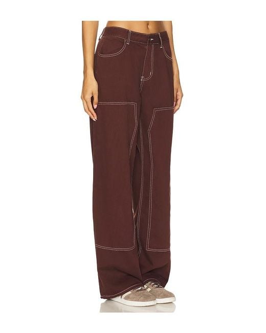 Lioness Brown Anchor Jeans