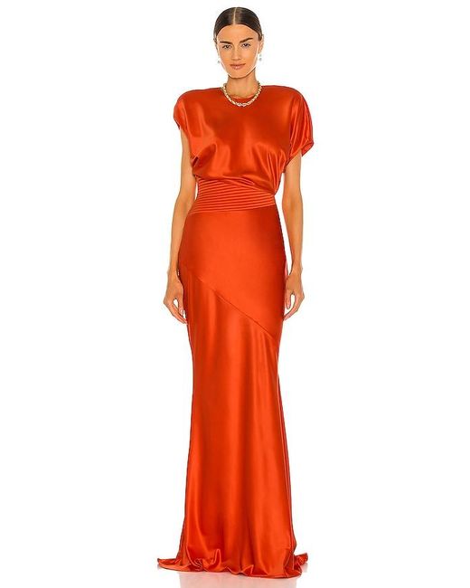 Zhivago Orange Bond Gown