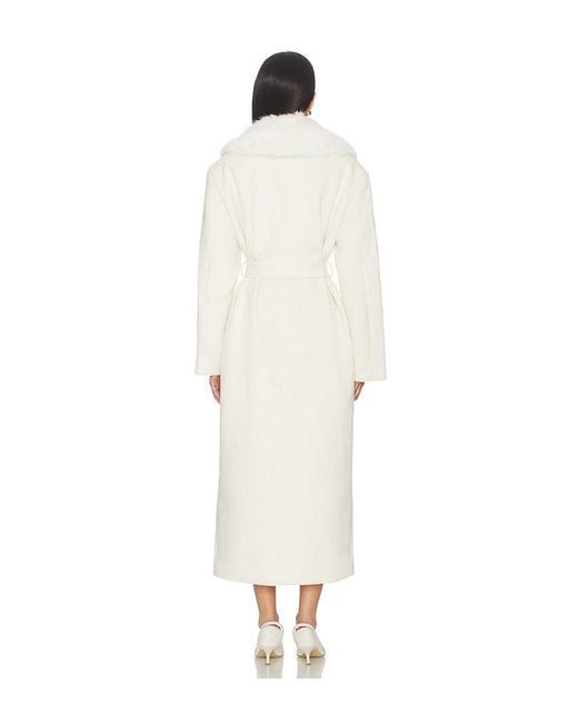 Lamarque White X Revolve Tillie Coat